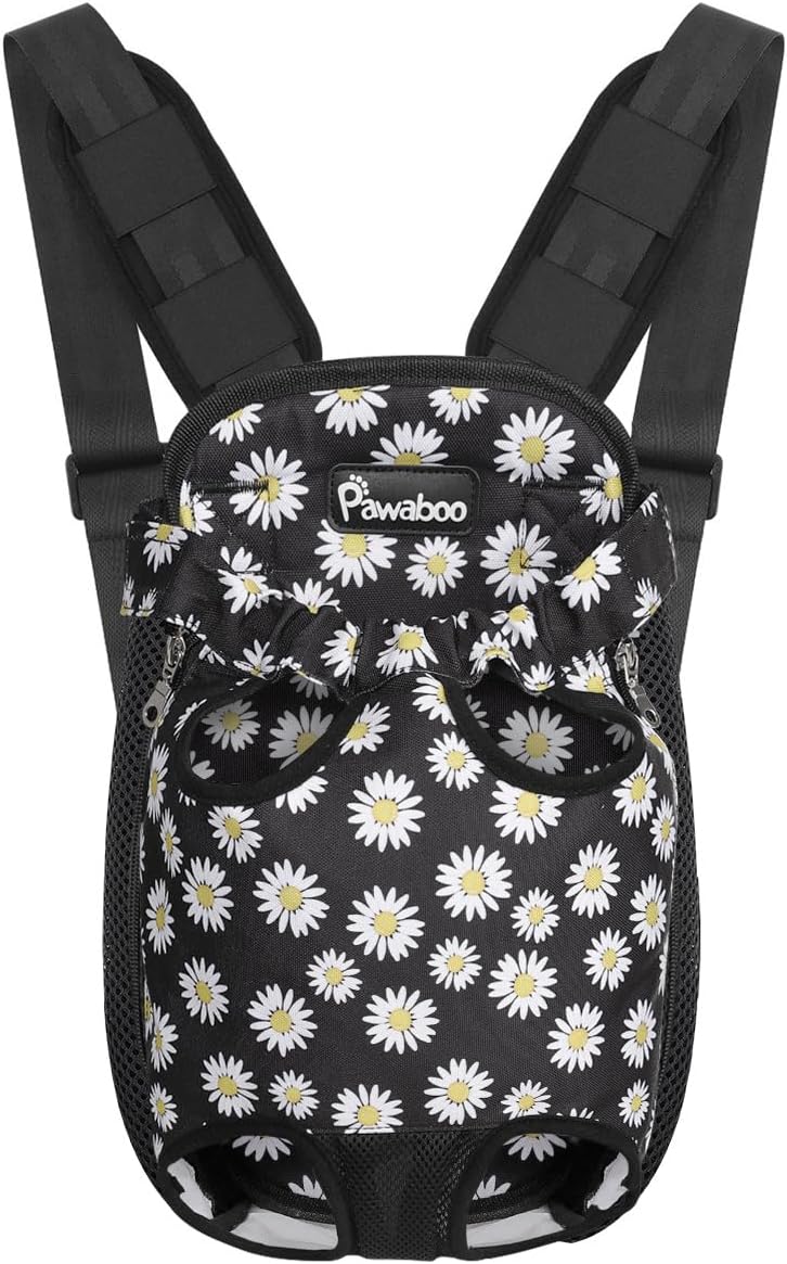Pawaboo Pet Front Carrier Backpack for Small Medium Dogs