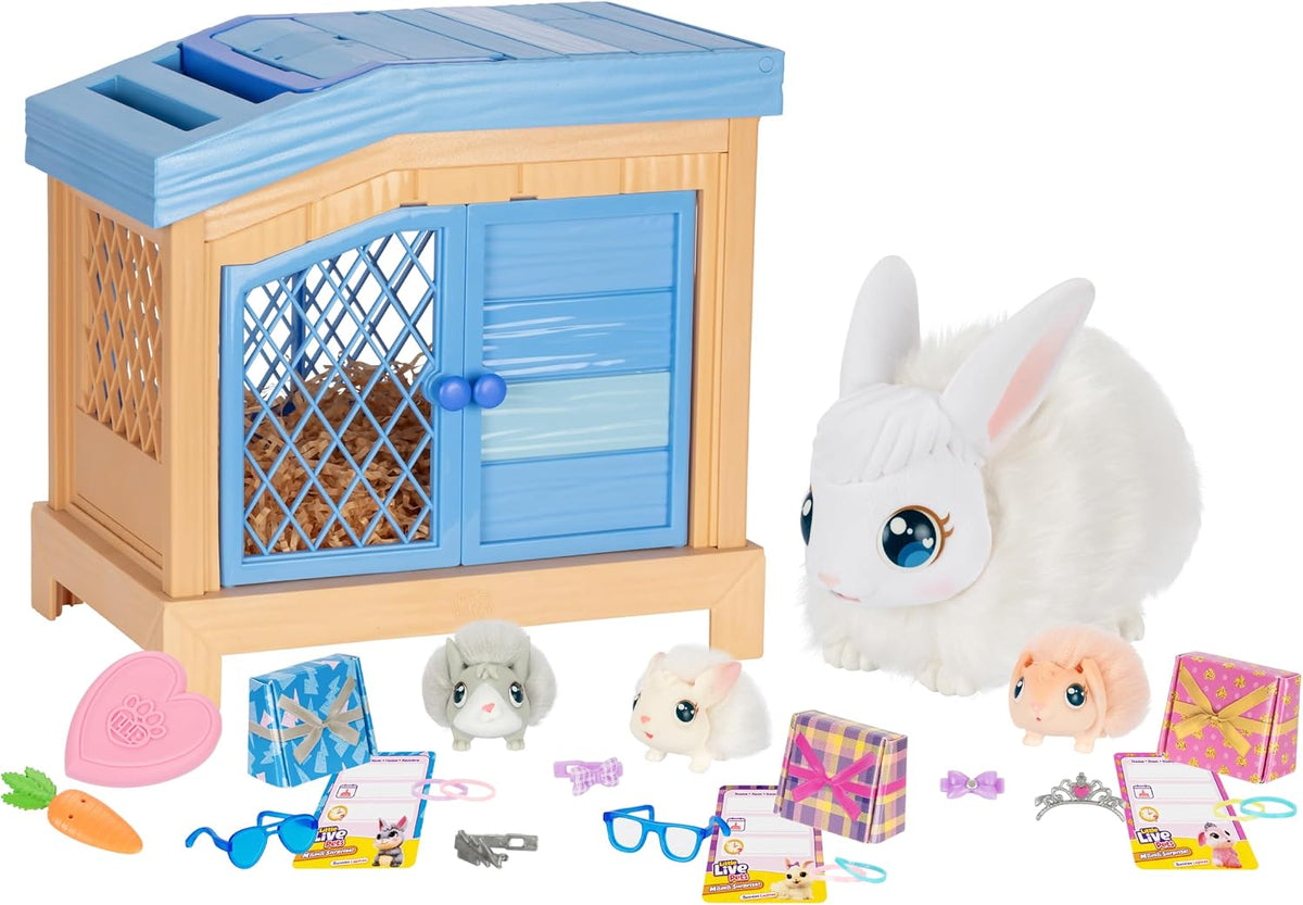 Little Live Pets Mama Surprise Kittens, Interactive Mama, Surprise Toys