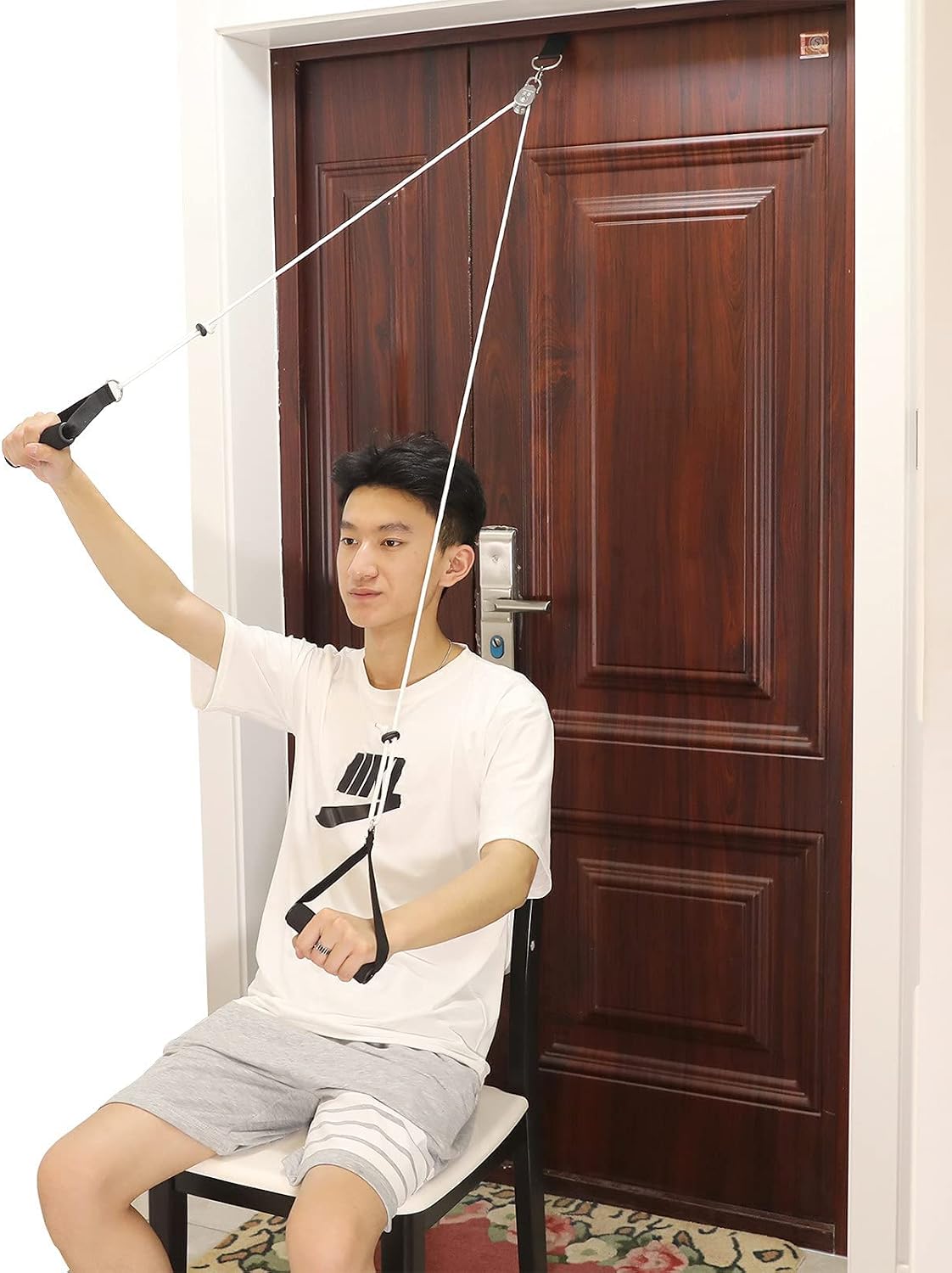 Shoulder Pulley for Physical Therapy, Over The Door Pulley System