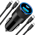 Apple MFi Certified iPhone Car Charger Fast Charging 4.8A Car Phone Charger