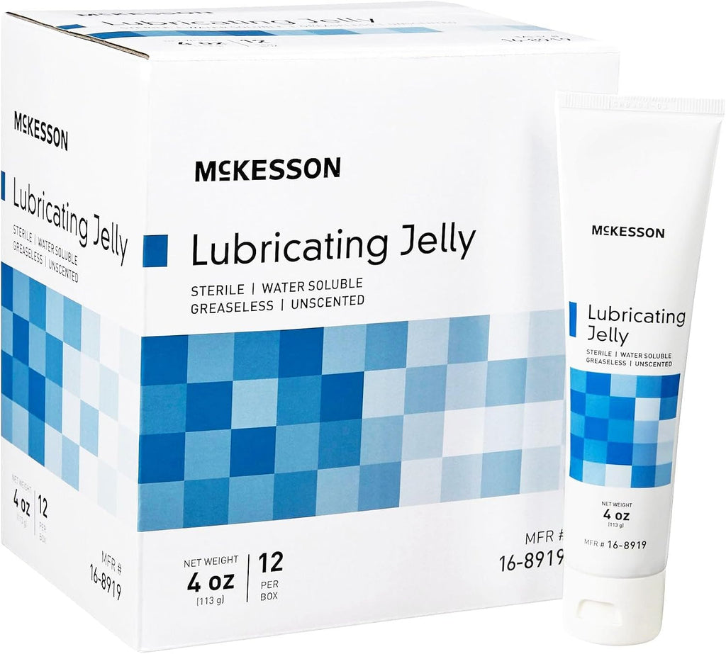 89191401 Lubricating Jelly McKesson 4 oz. Tube Sterile
