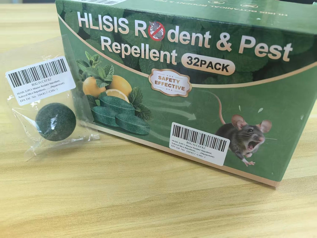 32PCS Rodent Repellent, Natural Peppermint Oil for Mice, Peppermint