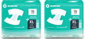 SUNKISS TrustPlus Adult Diapers with Tabs, Unisex, Medium, 15 Count