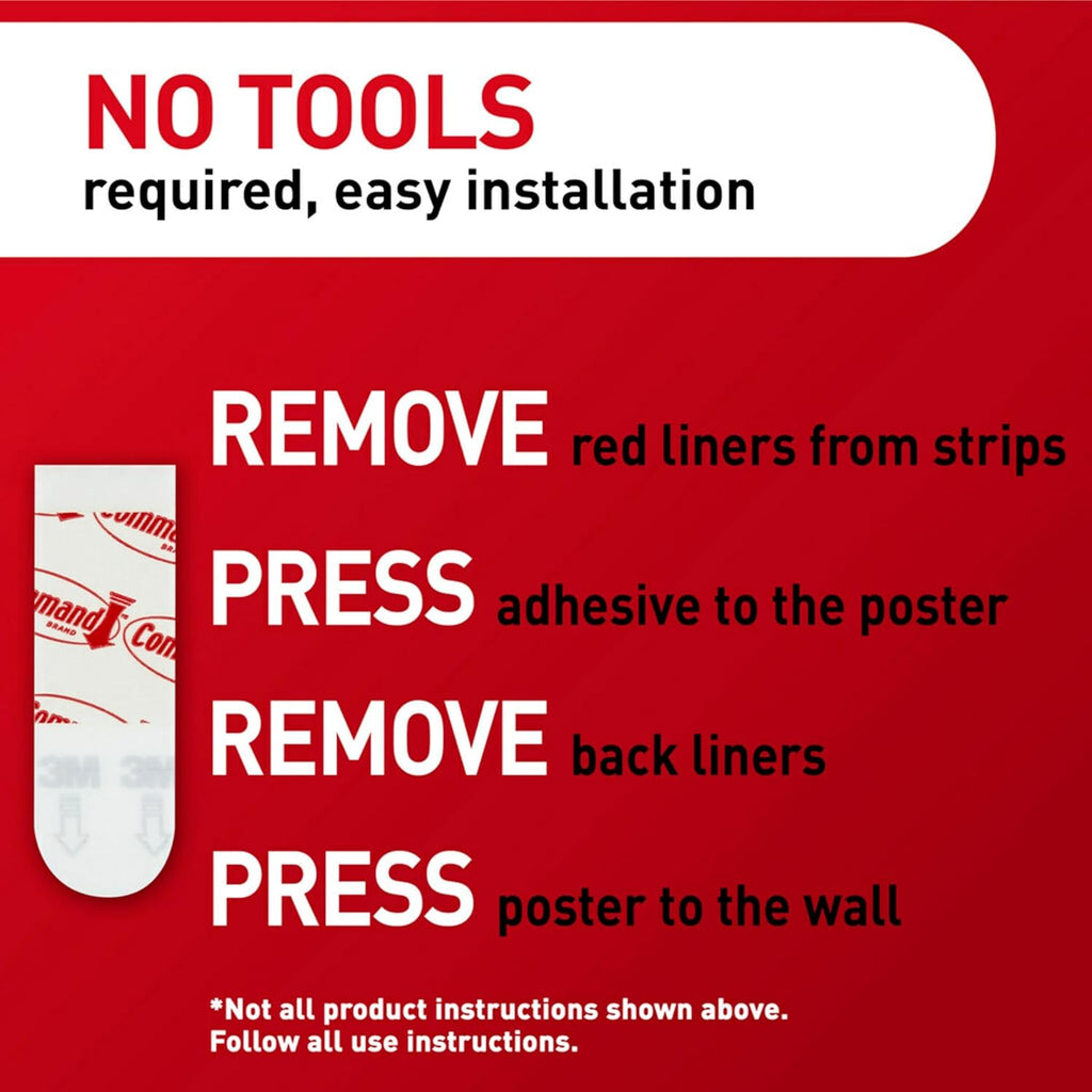 Command Poster Strips, 60 Strips