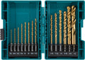 Makita B-65399 Impact Gold 14 Pc. Titanium Drill Bit Set, 1/4 in. Hex Shank