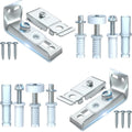 Bifold Door Hardware Repair Kit Use for Bi Fold Closet Sliding Folding Door