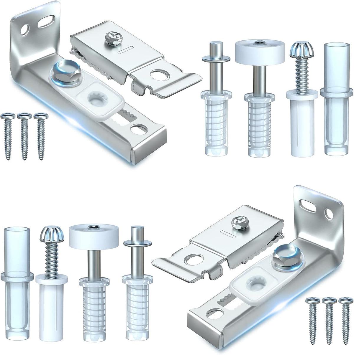 Bifold Door Hardware Repair Kit Use for Bi Fold Closet Sliding Folding Door