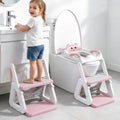 Orzbow Potty Training Seat with Step Stool, Toddler Toilet Seat with Ladder