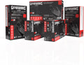 GLOVEWORKS Nitrile Gloves Disposable 5 mil Black Size Large Box of 100
