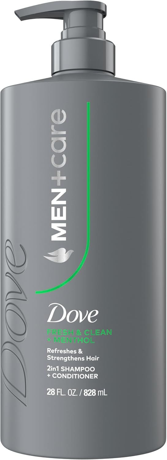 Dove Men Fresh & Clean 2-in-1 Shampoo & Conditioner with Menthol 28oz