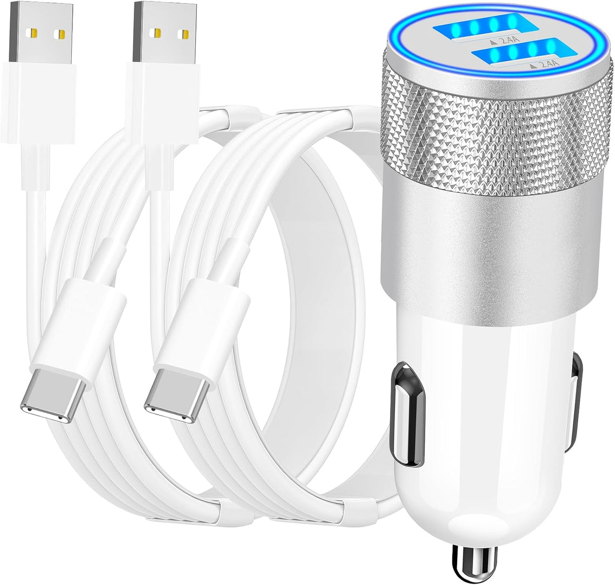 Apple MFi Certified iPhone Car Charger Fast Charging 4.8A Car Phone Charger