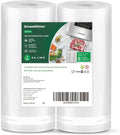 Bonsenkitchen Vacuum Sealer Bags, 2 Rolls 11" x 50', for Food Storage Saver