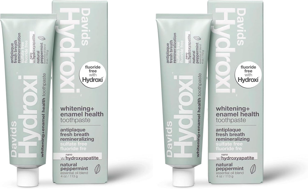 Davids Nano Hydroxyapatite Toothpaste Sensitive + Whitening Peppermint 4oz