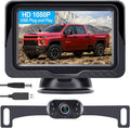 15-Minute Easy to Install Backup Camera: Plug-Play 15FT Clear Night Vision