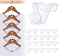 HOUSE DAY Space Saving Hanger Hooks 60 Pack, Clothes Hanger Connector Hooks