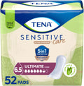 Tena Sensitive Care Ultimate Incontinence Pads for Women, Long, 52 ct
