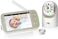 Infant Optics DXR-8 PRO - Patented Active Noise Reduction (ANR), 5” HD Video Baby Monitor with 1 Camera, No WiFi, Hack-Proof,Pan Tilt Zoom, Interchangeable Lens