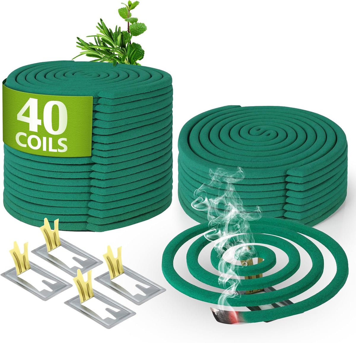 Coils Outdoor Patio Fresh Scent,Use Reaches Up to 10 feet