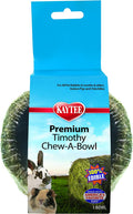 Kaytee Premium Timothy Hay Chew-A-Bowl for Rabbits, Guinea Pigs