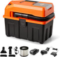 Armor All AA255W 2.5 Gal 2 Peak HP Wet/Dry Utility Vac Orange/Black