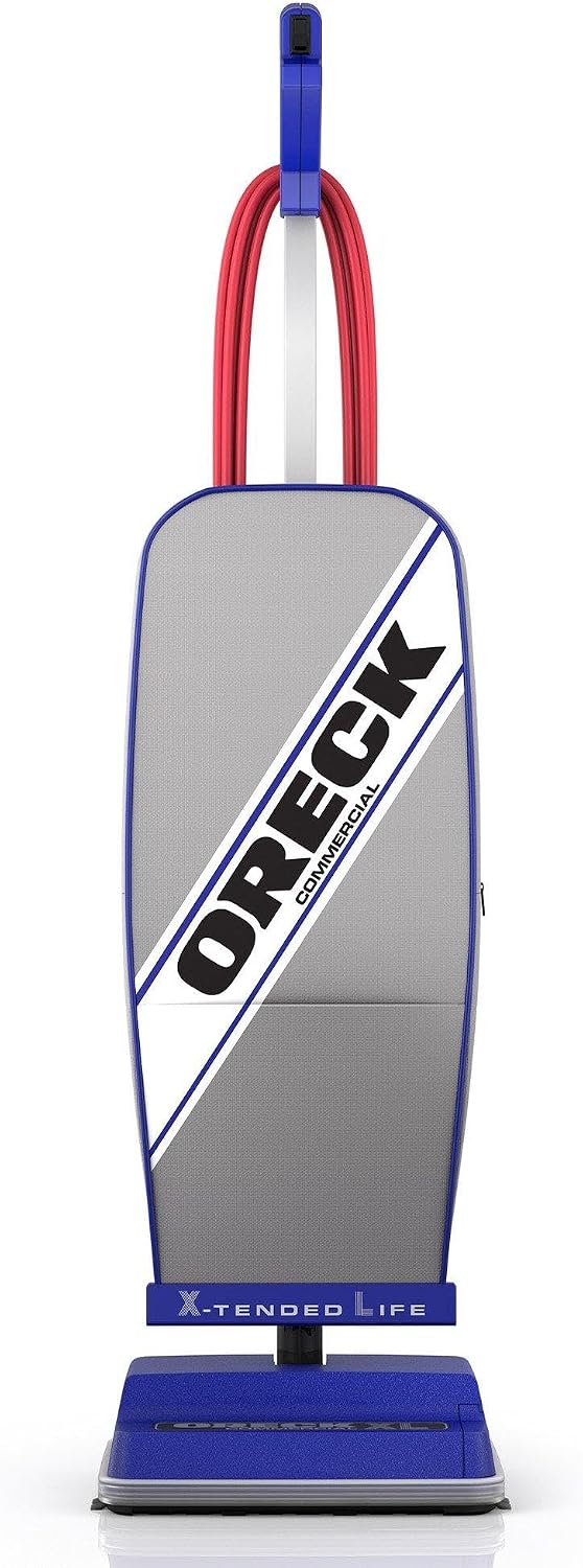Oreck Commercial XL Vacuum Cleaner, Bagged Upright Vac, Lightweight