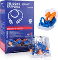 Dison 100Pairs Silicone Ear Plugs,32dB,Orange