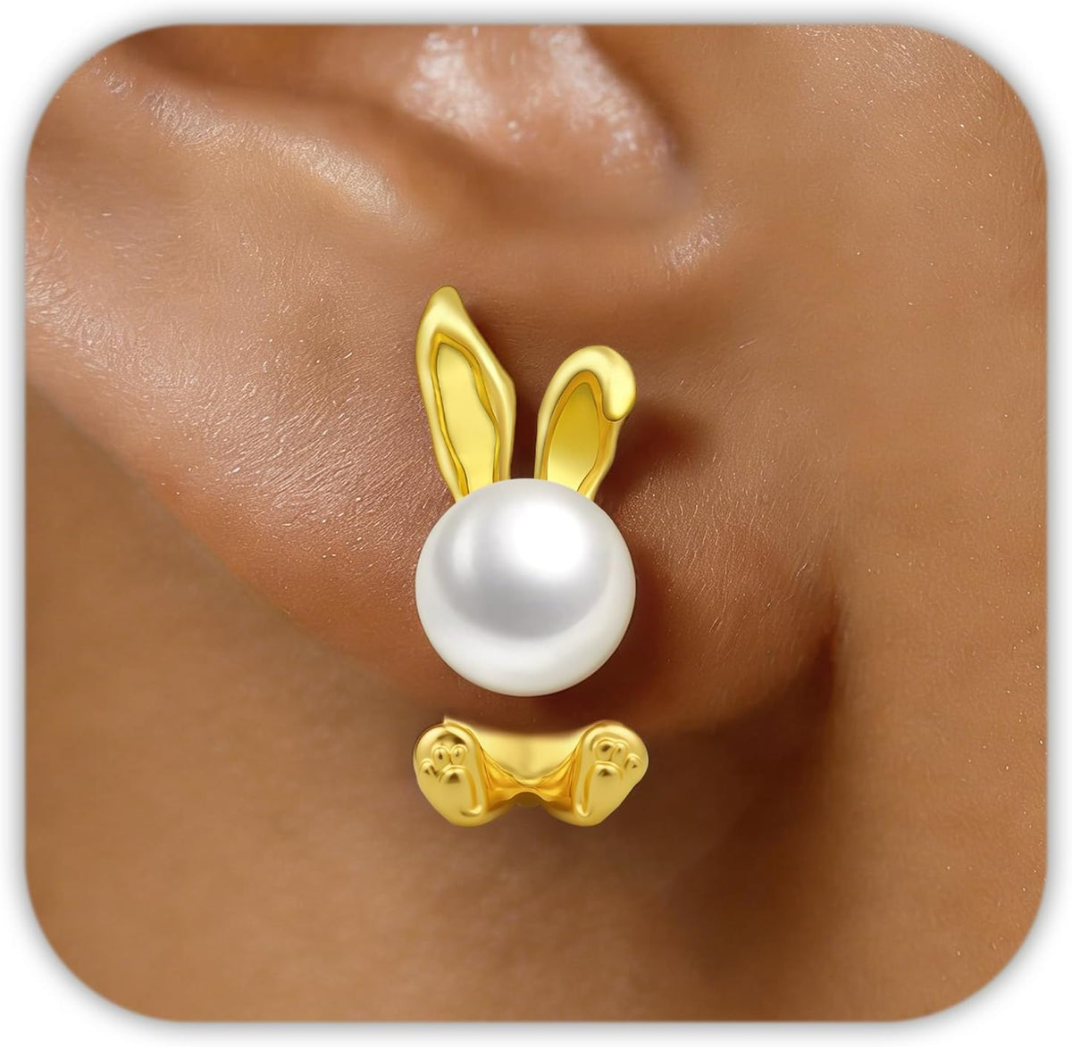 Trinckle Pearl Earrings for Women Drop Jewelry Bride Wedding Accessories
