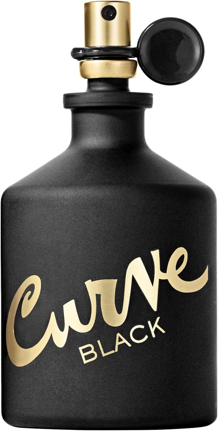Curve Black Men's Cologne Fragrance Spray, Casual Day or Night Scent, 4.2 fl oz