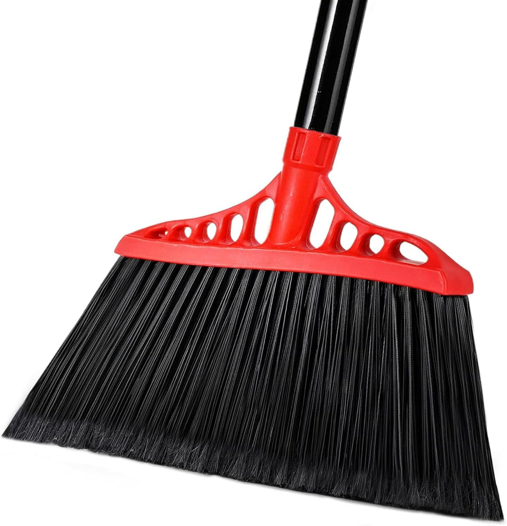 Tiumso Heavy Duty Broom Commercial Indoor/Outdoor Broom 55Inch