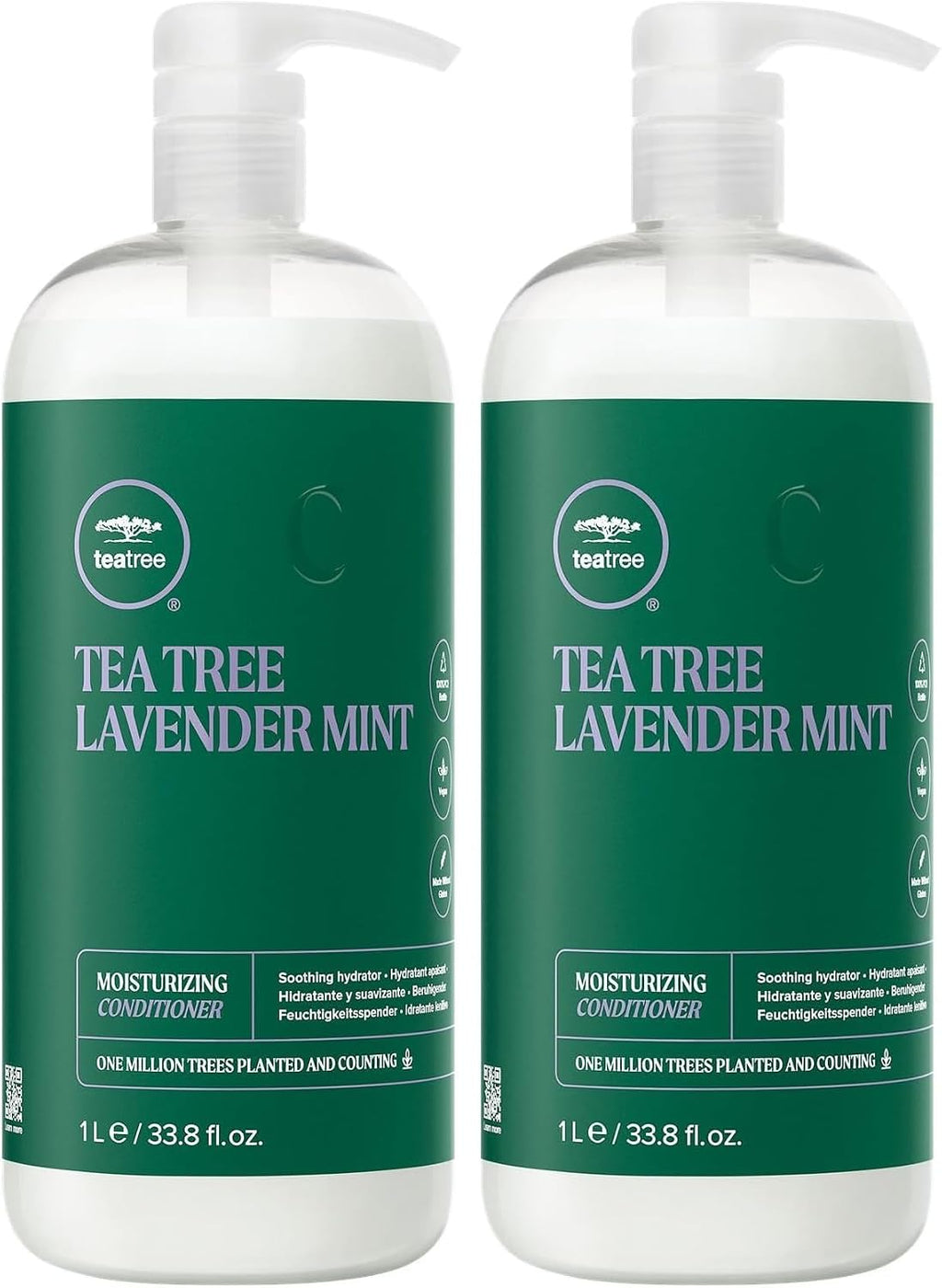 Tea Tree Lavender Mint Moisturizing Conditioner, Hydrates + Soothes, For Coarse + Dry Hair