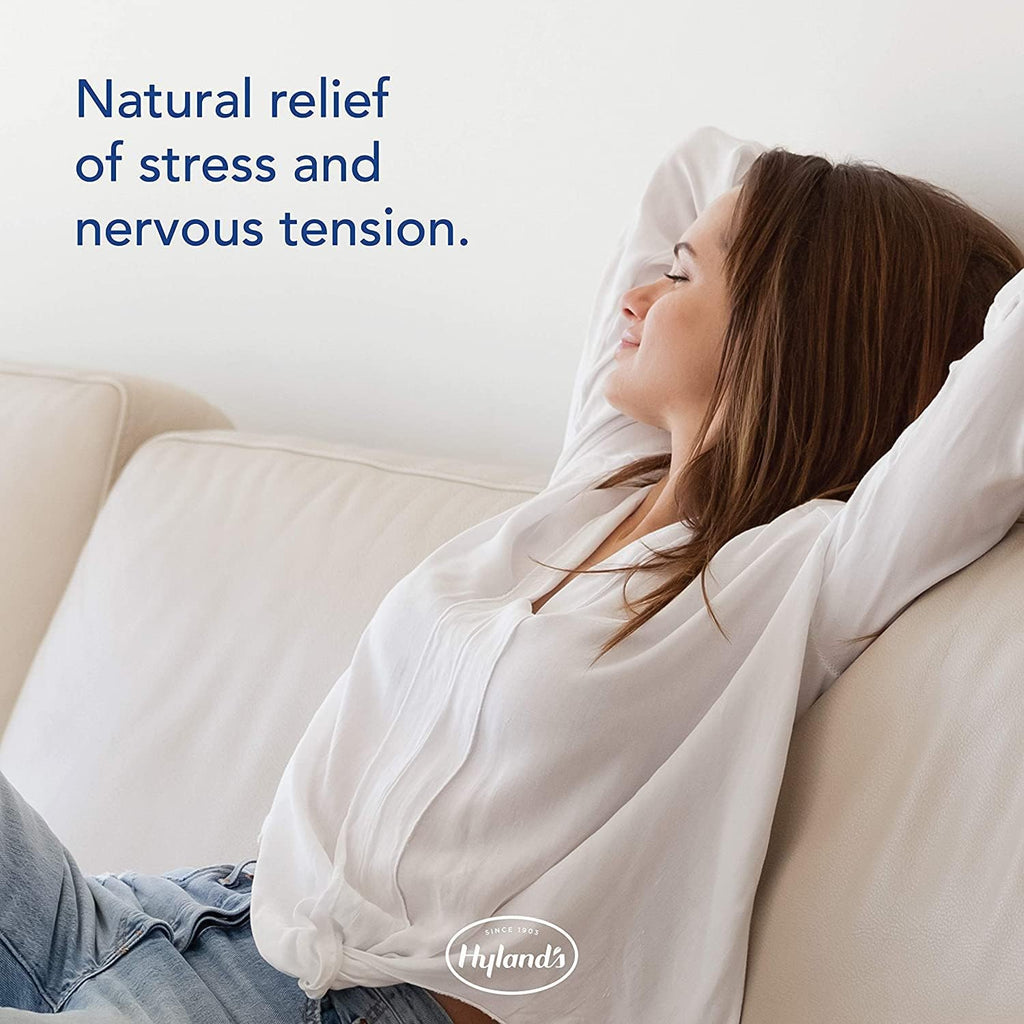 Hyland’s Stress Relief Nerve Tonic for Nervousness and Irritability, 50ct
