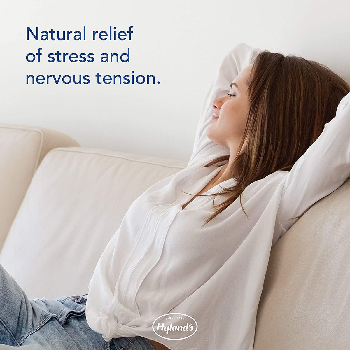 Hyland’s Stress Relief Nerve Tonic for Nervousness and Irritability, 50ct