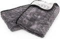 The Rag Company Gauntlet Car Drying Towel, Ice Grey/Grey, 15x24 in, 2-Pack