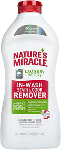 Nature's Miracle Laundry Boost In-Wash Pet Stain & Odor Remover, 32 oz