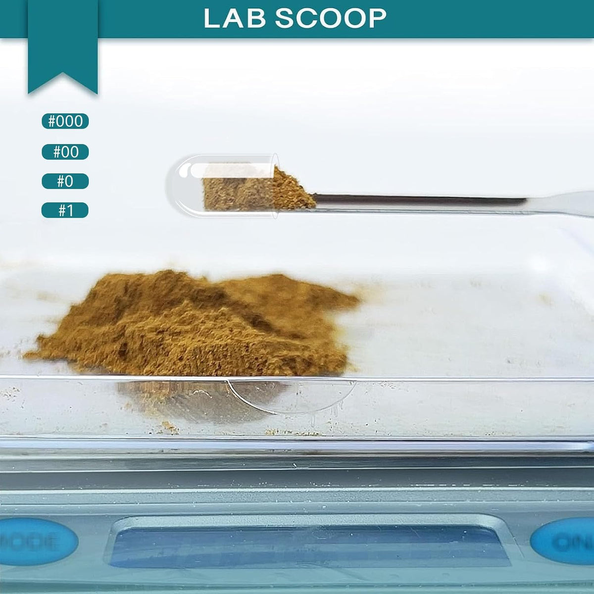 Filling Tool Kit - Home & Lab Supplies with Micro Funnels & Lab Scoops - Complete Set with Instruction for Material Filling #000 00 0 1 2 3