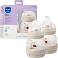 MAM 4.5oz Easy Start Anti-Colic+ Vented Baby Bottle, 0+ Mths, 2 Pk, Unisex