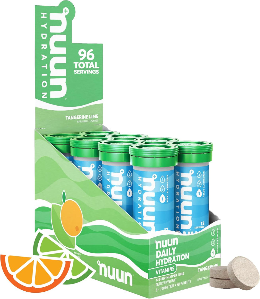 Nuun Vitamins Electrolyte Tablets Mixed Fruit, GF & Vegan, 4 Pack