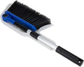 Camco Adjustable RV Broom and Dustpan - Ideal for RVs, Campers, & Marine