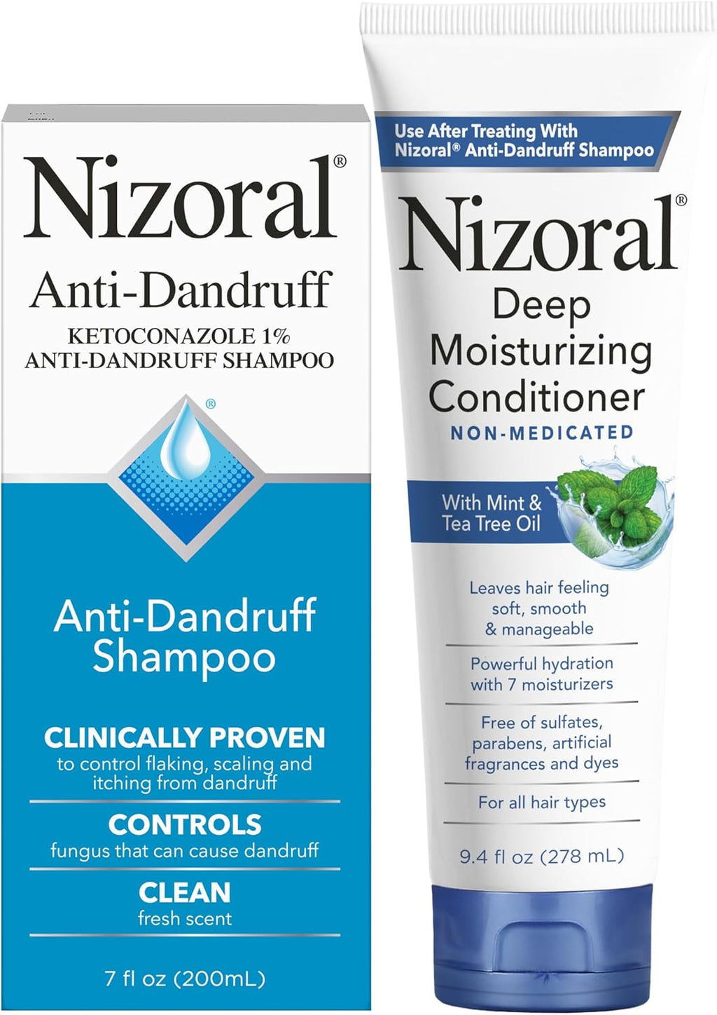 Nizoral Deep Moisturizing Conditioner, 9.4 oz, Anti-Dandruff Conditioner