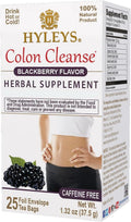 Hyleys Colon Cleanse Tea, Assorted, 42 Individually Wrapped Herbal Tea Bags