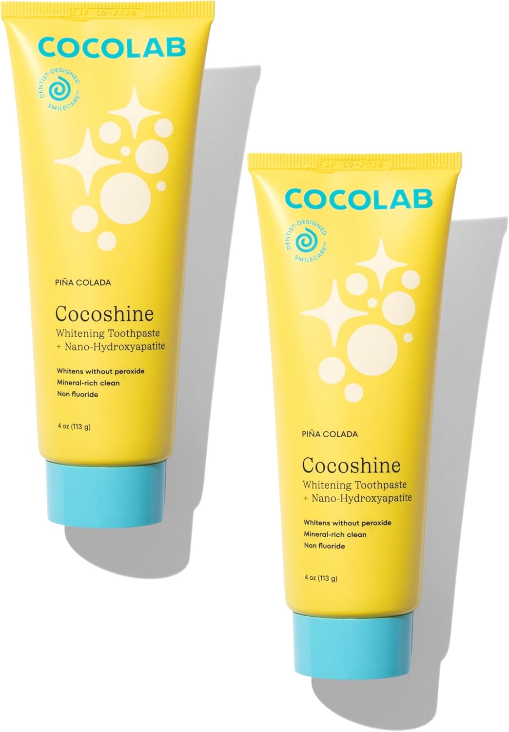 Cocoshine 15% Nano-Hydroxyapatite Toothpaste by COCOLAB, Mint 4oz