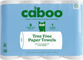 Caboo Tree Free Paper Towels, Sustainable, Toxin Free, 8 Family Size Rolls