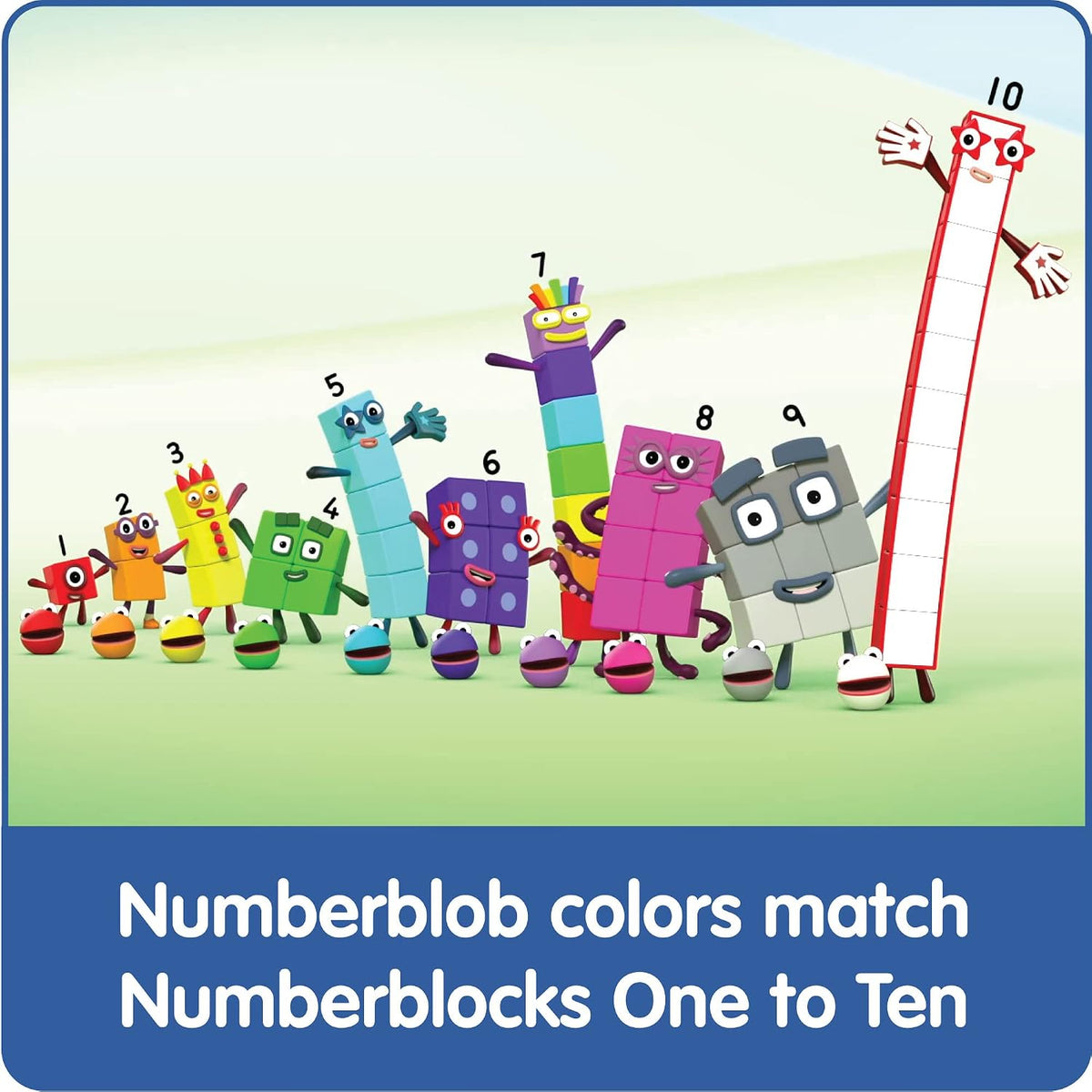 hand2mind Numberblocks Numberblob Counting Set, Ages 3+