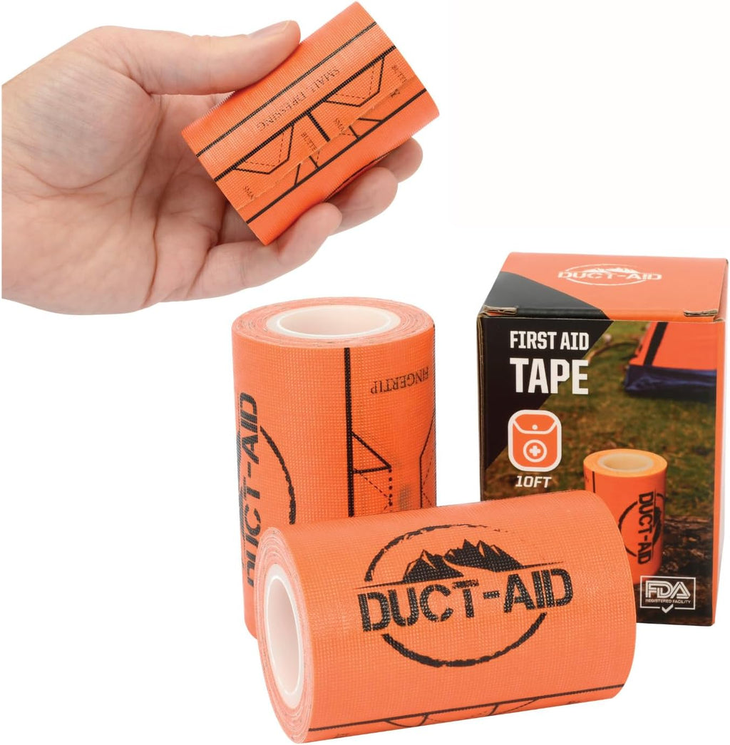 Medical Grade Duct Tape Bandage, Waterproof, 10 ft Roll (1 Count)