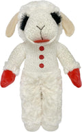 Multipet Lamb Chop Dog Plush Toy - Squeaky Toy for All Dogs - Extra Soft Plush - Stuffed Animal for Cuddling & Playing - Jumbo (24", Cream)