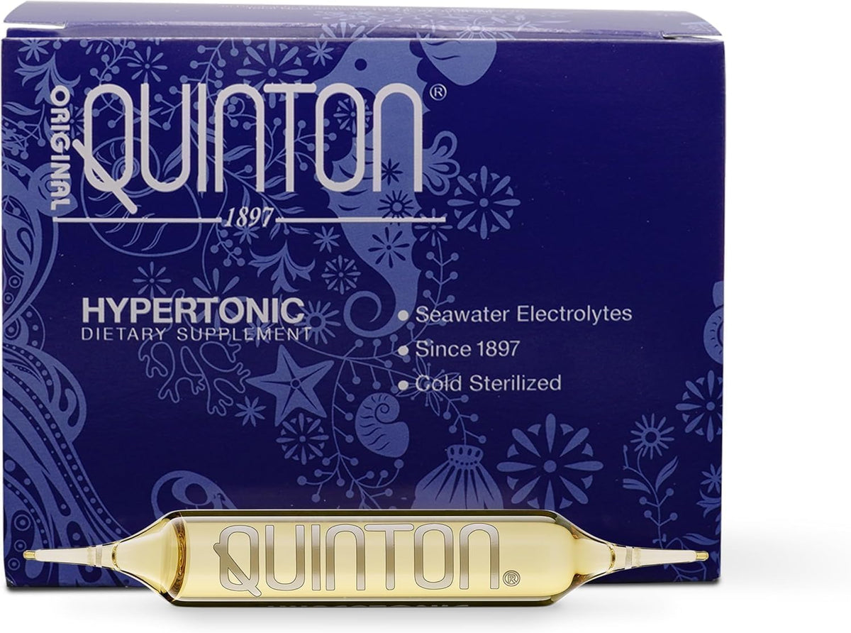 Original Quinton Hypertonic, 30 Drinkable Ampoules