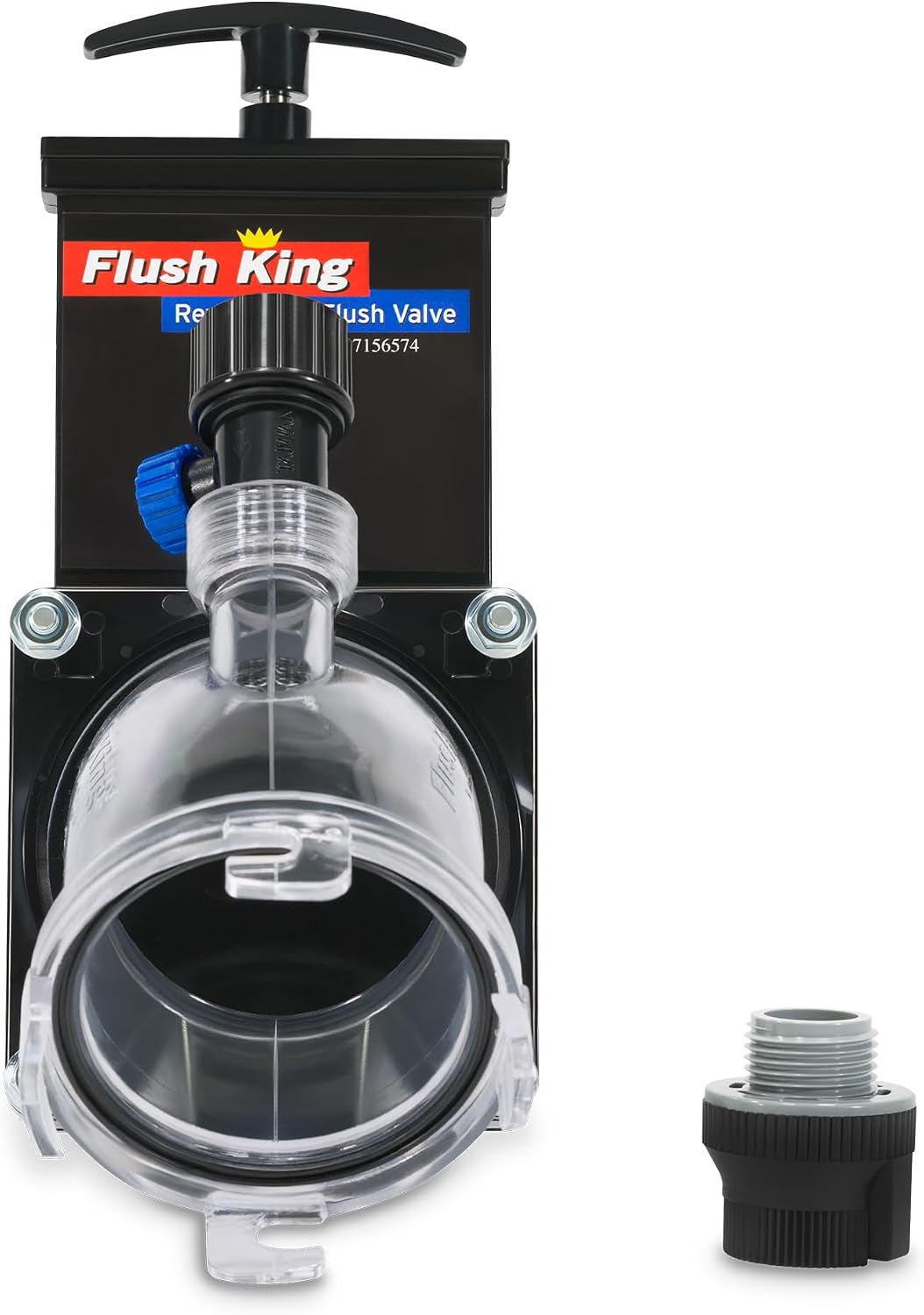 Valterra Flush King™ 45 Degree Reverse Flush Valve Attachment for RV, Camper, Trailer