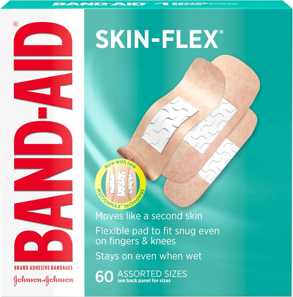 BAND-AID Brand Skin-Flex Adhesive Bandages, Extra Large, 7 Count