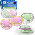 Philips Avent Ultra Soft Baby Pacifier for 6-18 Months, BPA-Free, 4-Pack