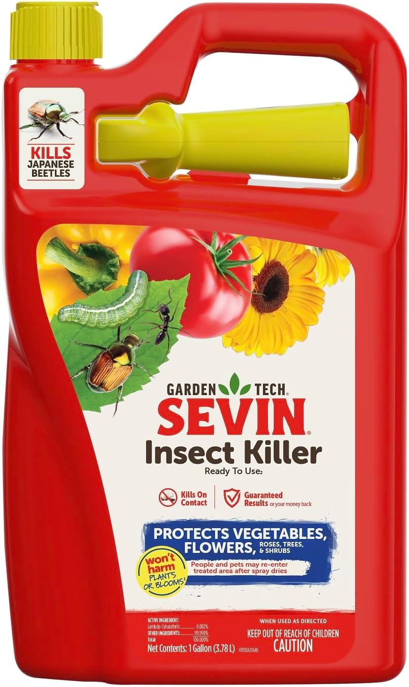 Sevin Insect Killer Spray, Ready-to-Use 2, 1 Gallon